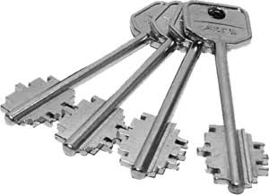 Copia de llave de borjas para puerta blindada
